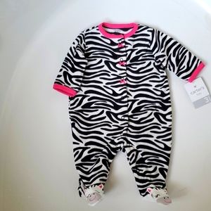 Carter's 3 Months Baby Girl Fleece Sleeper